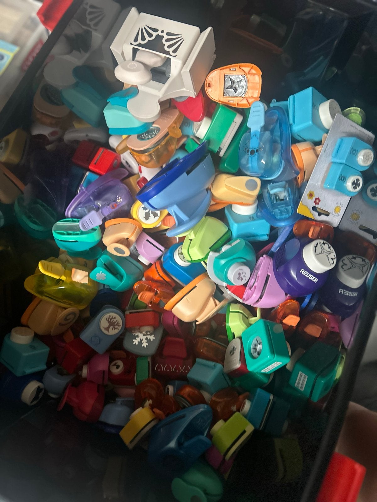 Grote collectie ponsen voor knutselen, Ophalen, Gebruikt, Geschikt voor karton, Gereedschap of Toebehoren