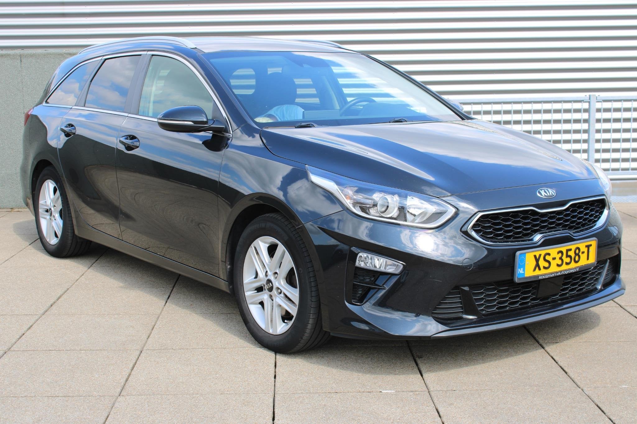 Kia Ceed Sportswagon 1.0 T-GDi DynamicPlusLine, Auto's, Kia, Automatische klimaatregeling, Gebruikt, Euro 6, Leder en Stof
