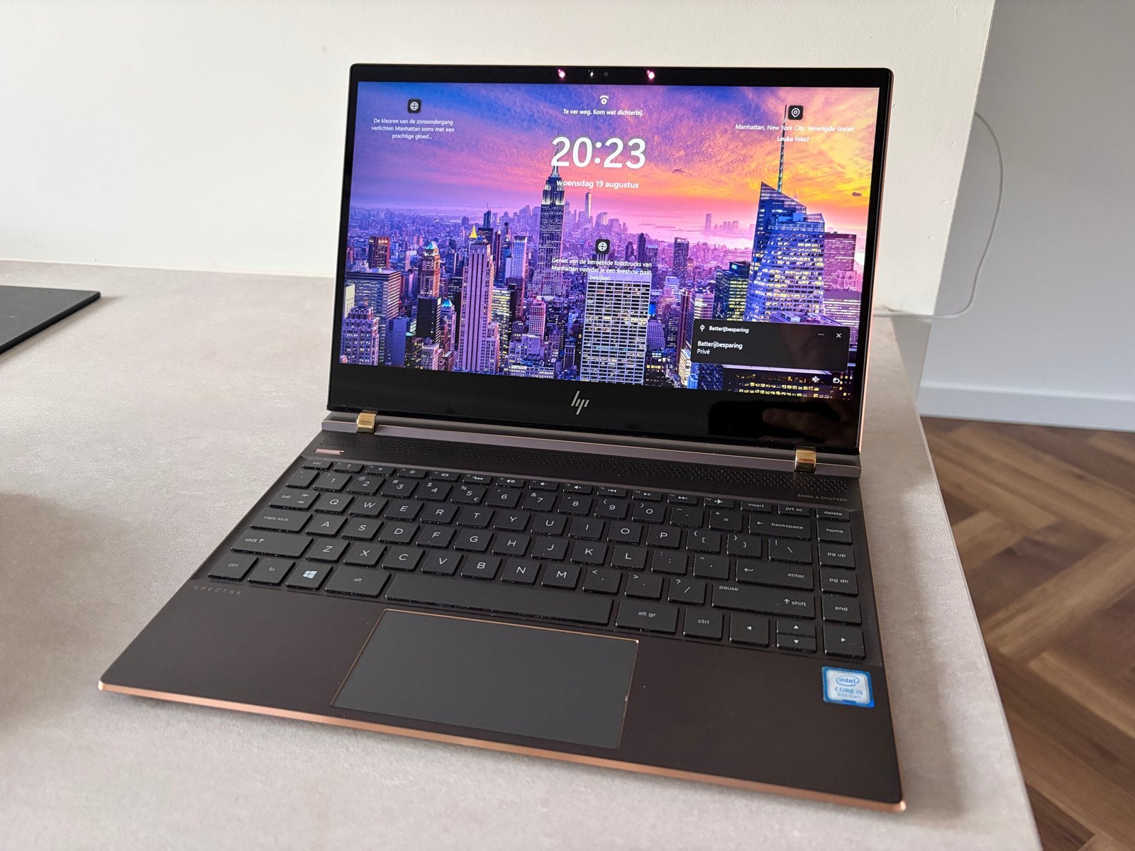 HP Spectre 13" Touchscreen Laptop i5-8250U 8GB RAM, Ophalen, Qwerty, 8 GB, 13 inch