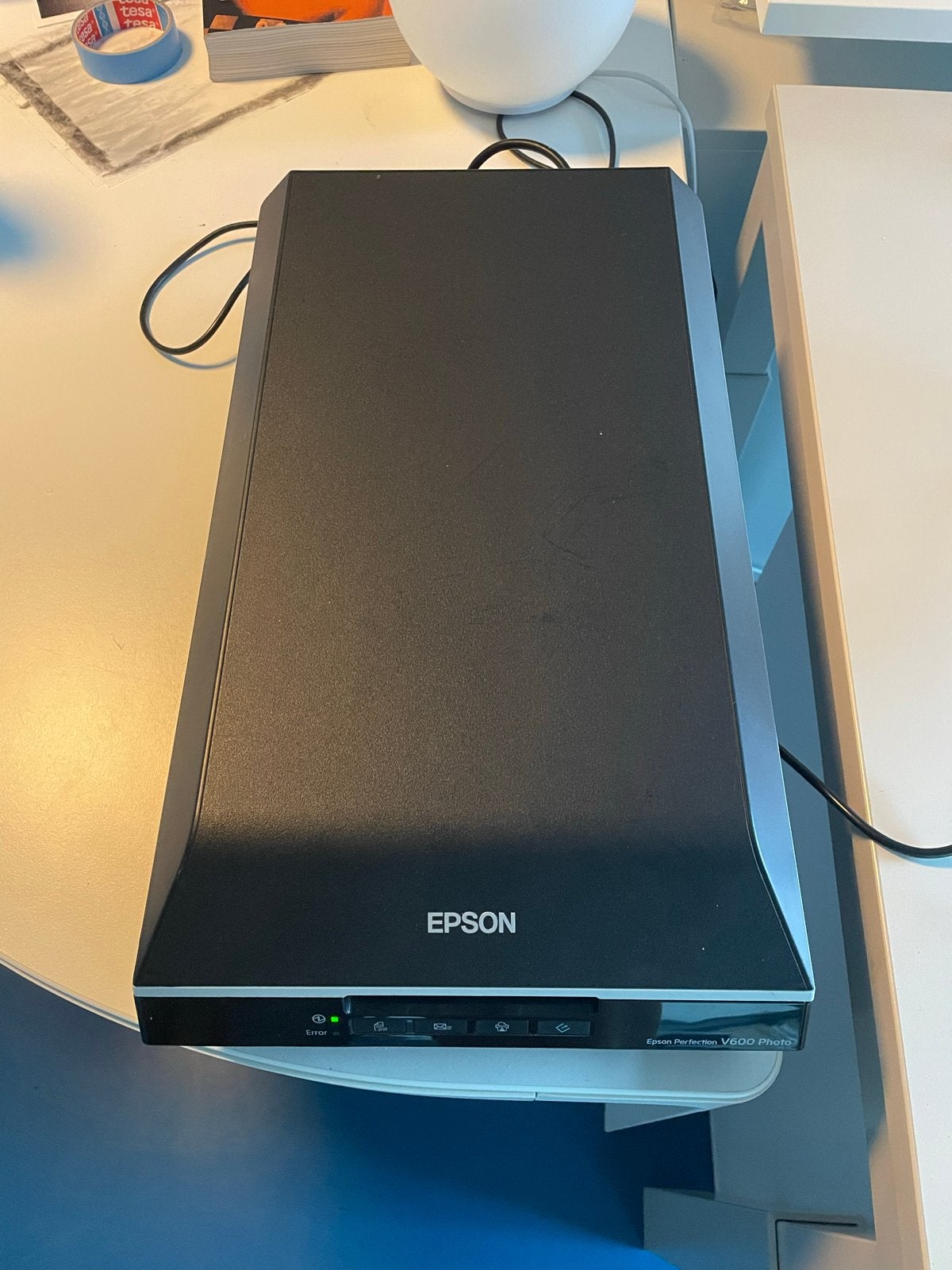 Epson Perfection V600 Photo scanner - Zo goed als nieuw, Computers en Software, Ophalen of Verzenden, Zo goed als nieuw, Fotoscanner