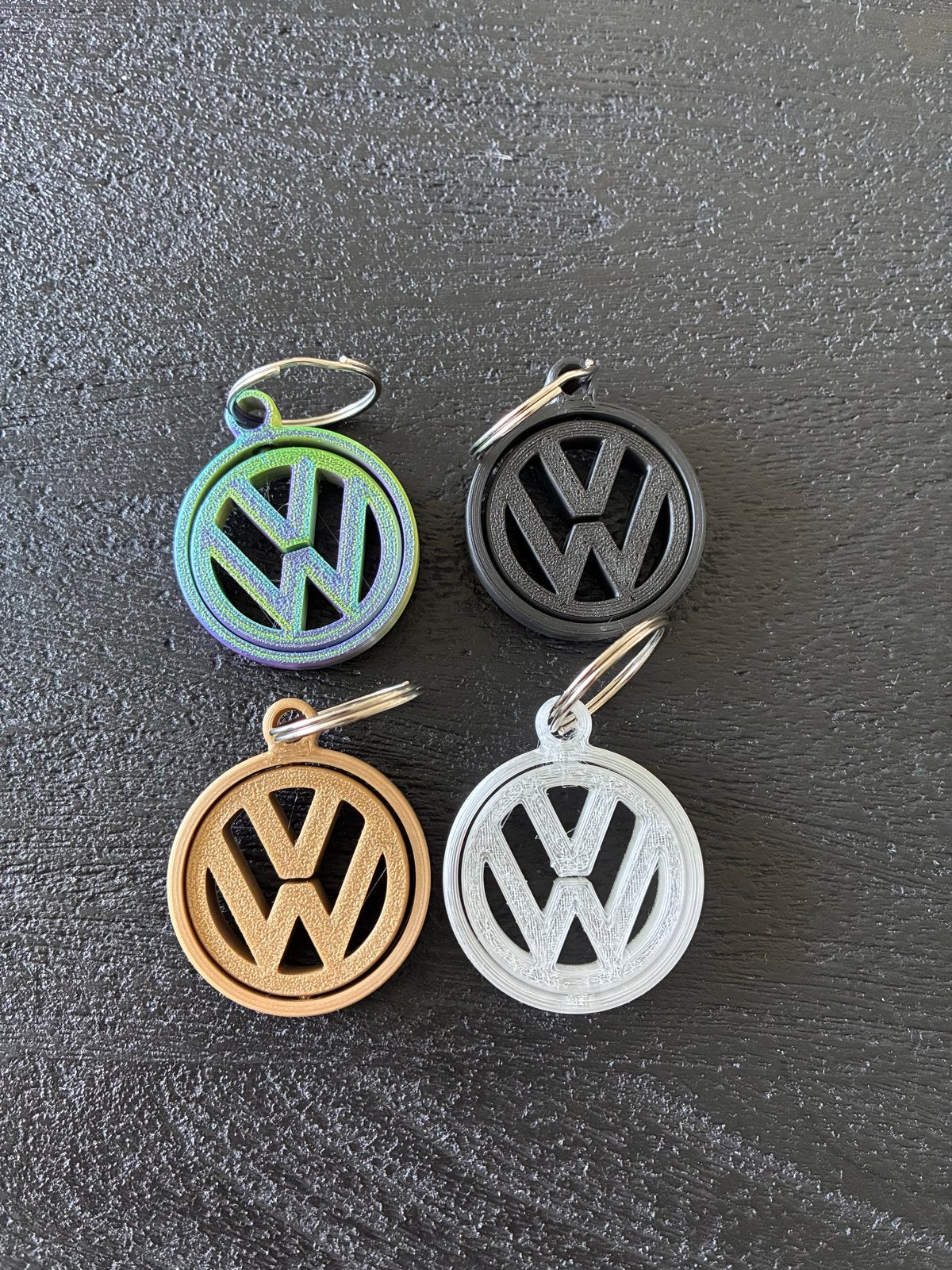 VW Sleutelhanger - Diverse Kleuren, Verzenden, Nieuw, Merk