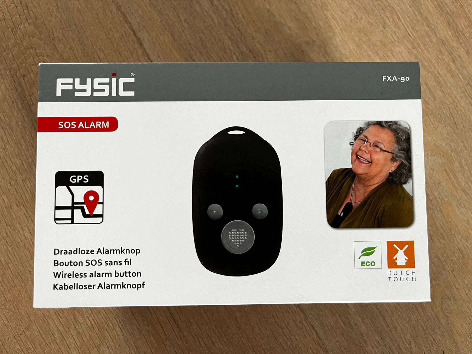 Fysic SOS alarmknop, draadloos GPS FXA-90, Ophalen of Verzenden, Zo goed als nieuw