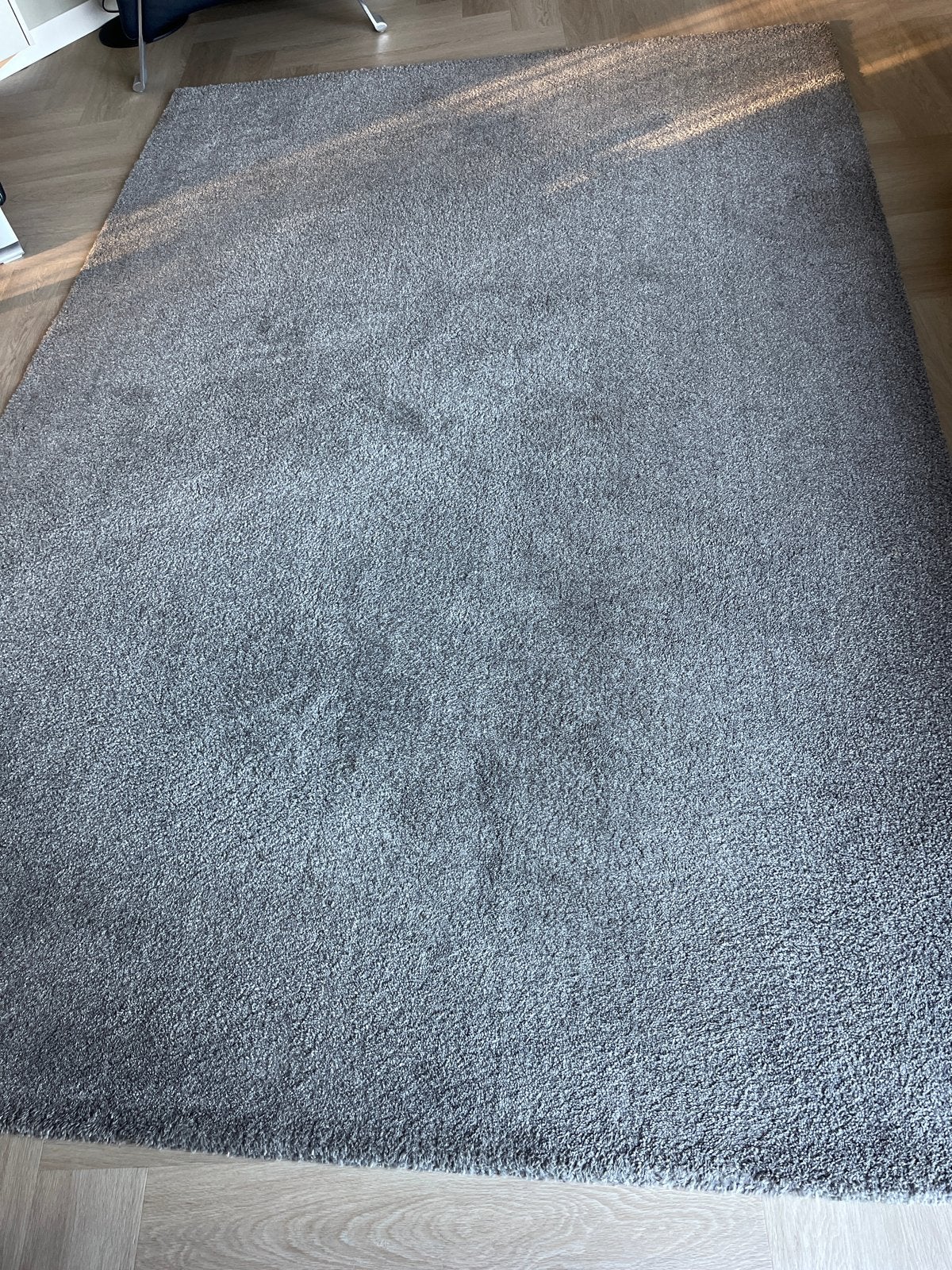 Grijs vloerkleed - Zo goed als nieuw, Ophalen, 150 tot 200 cm, 200 cm of meer, Zo goed als nieuw