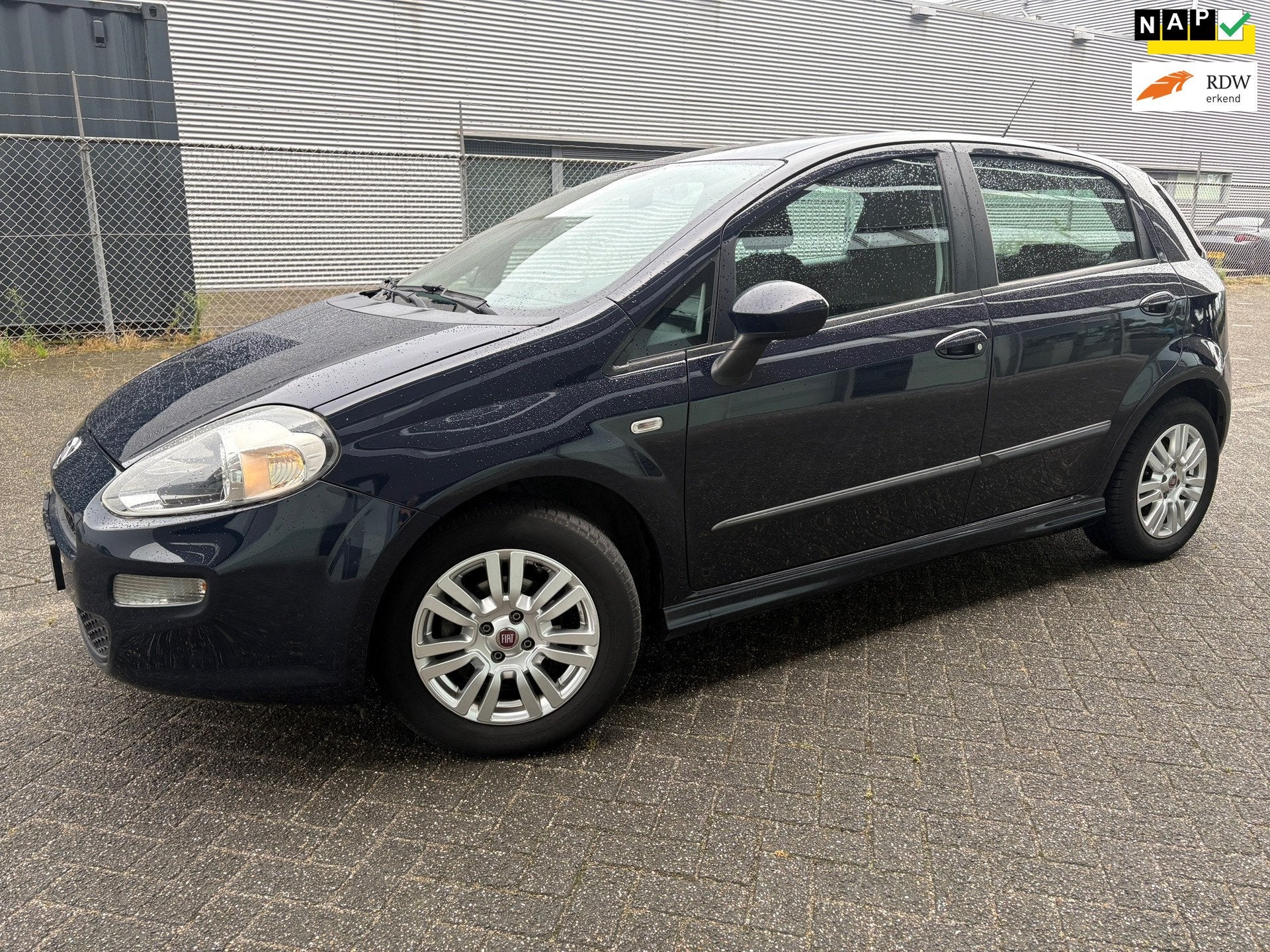 Fiat Punto Evo 0.9 TwinAir Street AIRCO BJ 3-2014. APK 8-202, Auto's, Fiat, Voorwielaandrijving, 101 pk, Gebruikt, Euro 6