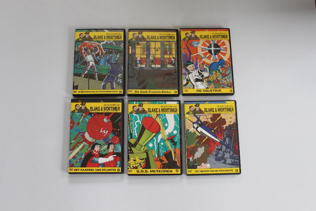 Blak en Mortimer DVD's, Verzamelen, Stripfiguren, Verzenden, Overige figuren, Gebruikt, Overige typen