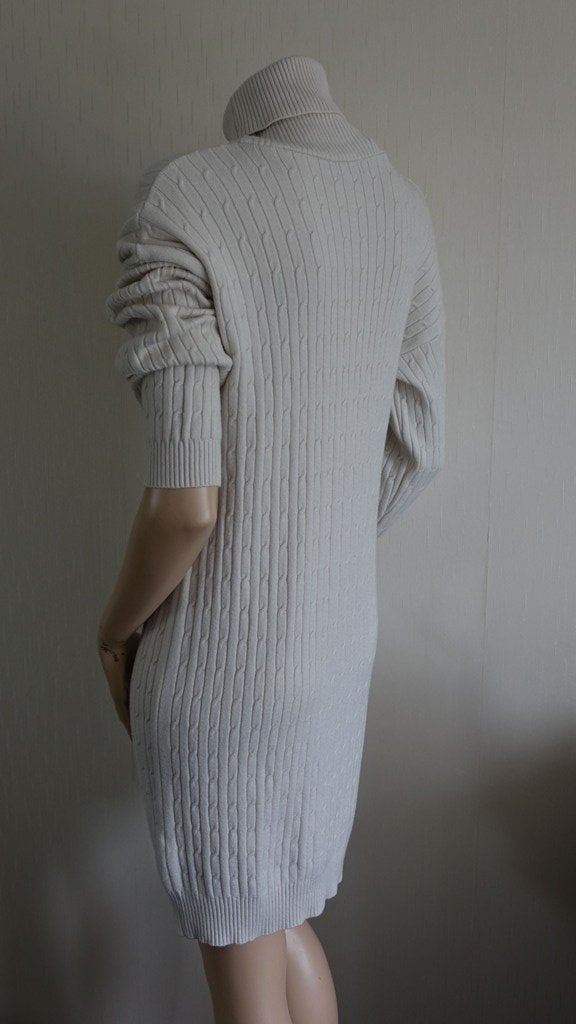 nieuwe creme kabel coljurk, Kleding | Dames, Verzenden, Beige, Maat 42/44 (L), Pescara