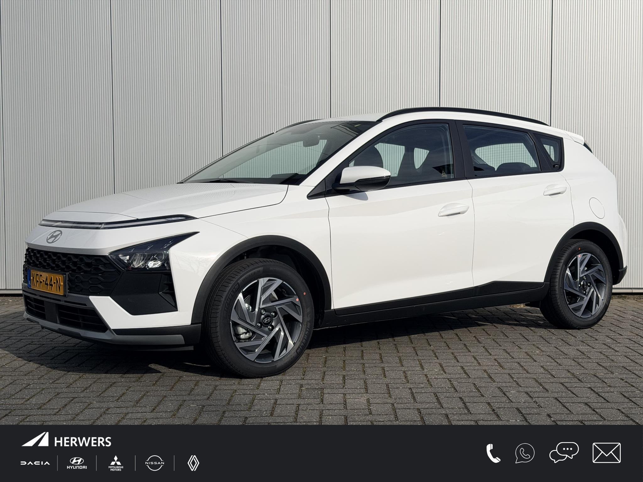 Hyundai Bayon 1.0 T-GDI Comfort / Led koplampen / Navigatie, Voorwielaandrijving, Euro 6, Wit, Origineel Nederlands