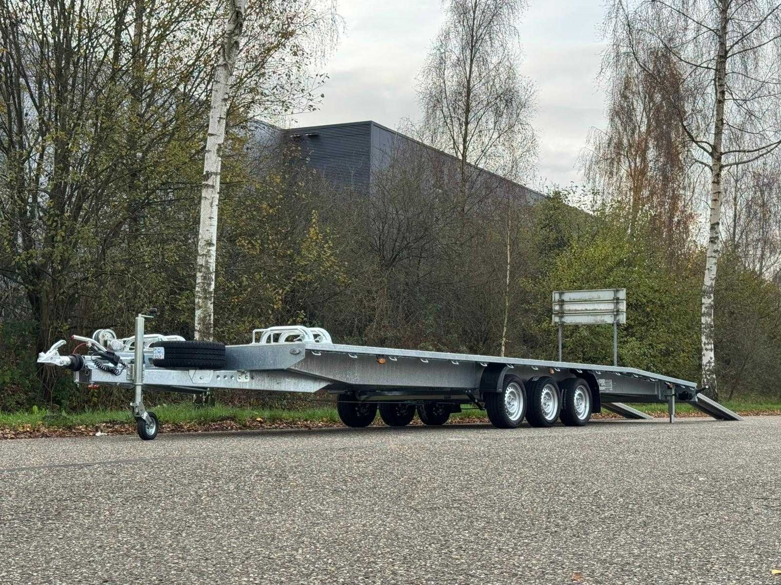 Niewiadow - Autotransporter - 8 meter - - Aanhangwagen - 202, Auto diversen, Aanhangers en Bagagewagens, Gebruikt