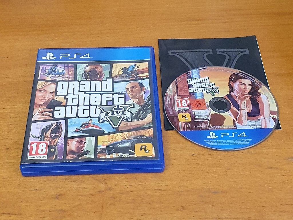 PS4 | Grand Theft Auto V | GTA V | GTA FIVE, Avontuur en Actie, Gebruikt, Vanaf 18 jaar, 1 speler