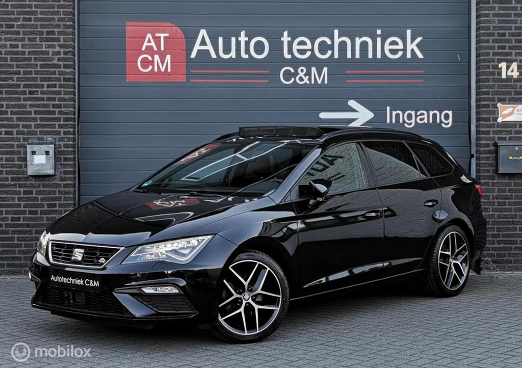 Seat Leon ST 1.5 TSI FR/150PK/DSG/ACC/DCC/CAMERA/PANO/BEATS/, Auto's, Seat, 1498 cc, Zwart, 4 cilinders, Leon