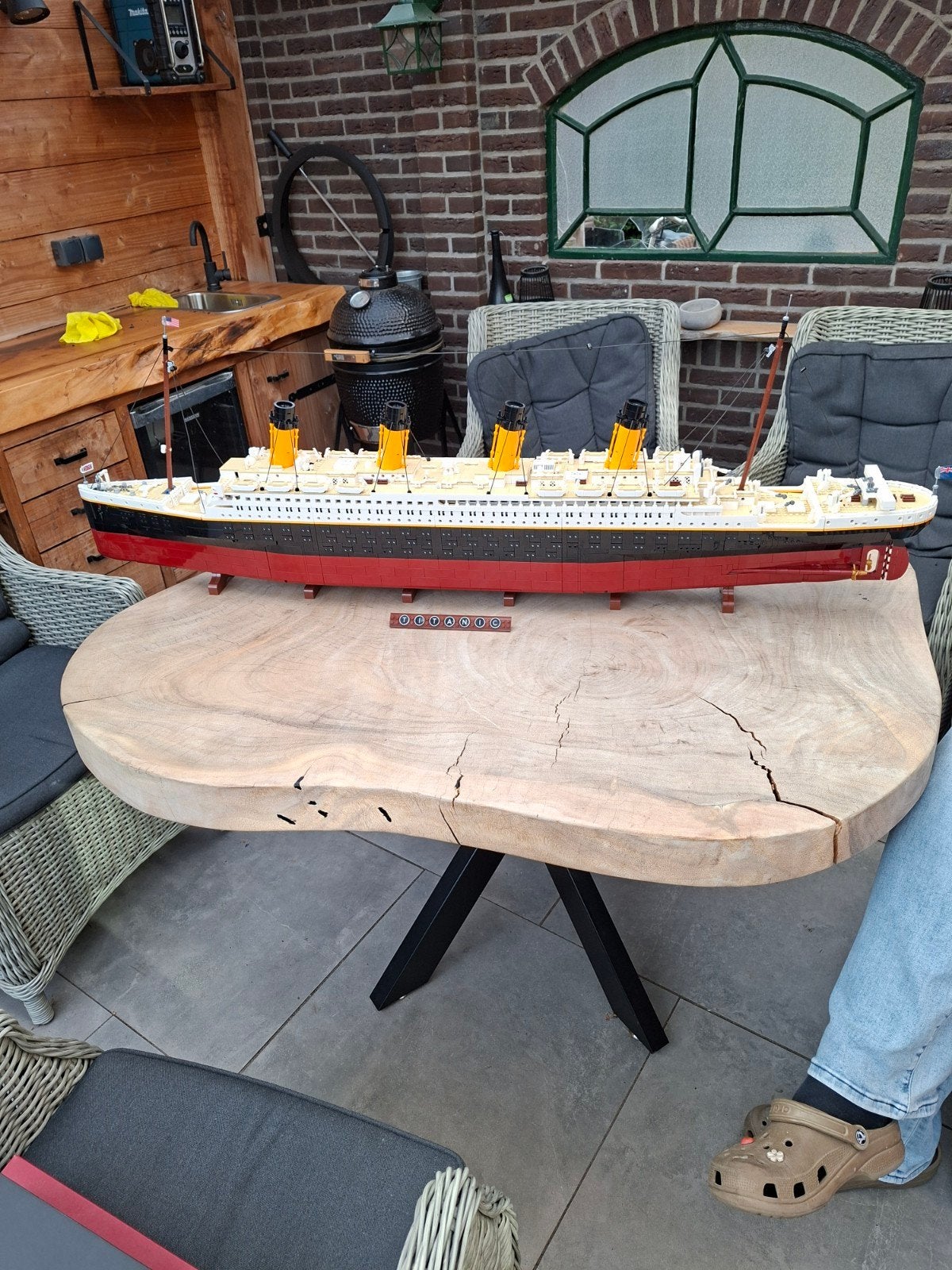 lego titanic 10294, Kinderen en Baby's, Speelgoed | Duplo en Lego, Ophalen, Zo goed als nieuw