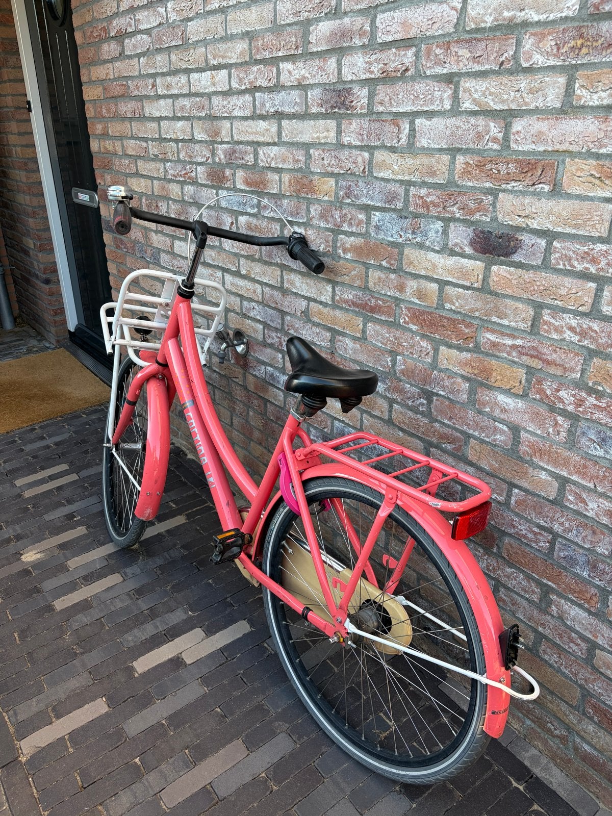Cortina U4 Transportfiets Dames - Roze, Terugtraprem, Gebruikt, Versnellingen, 50 tot 53 cm