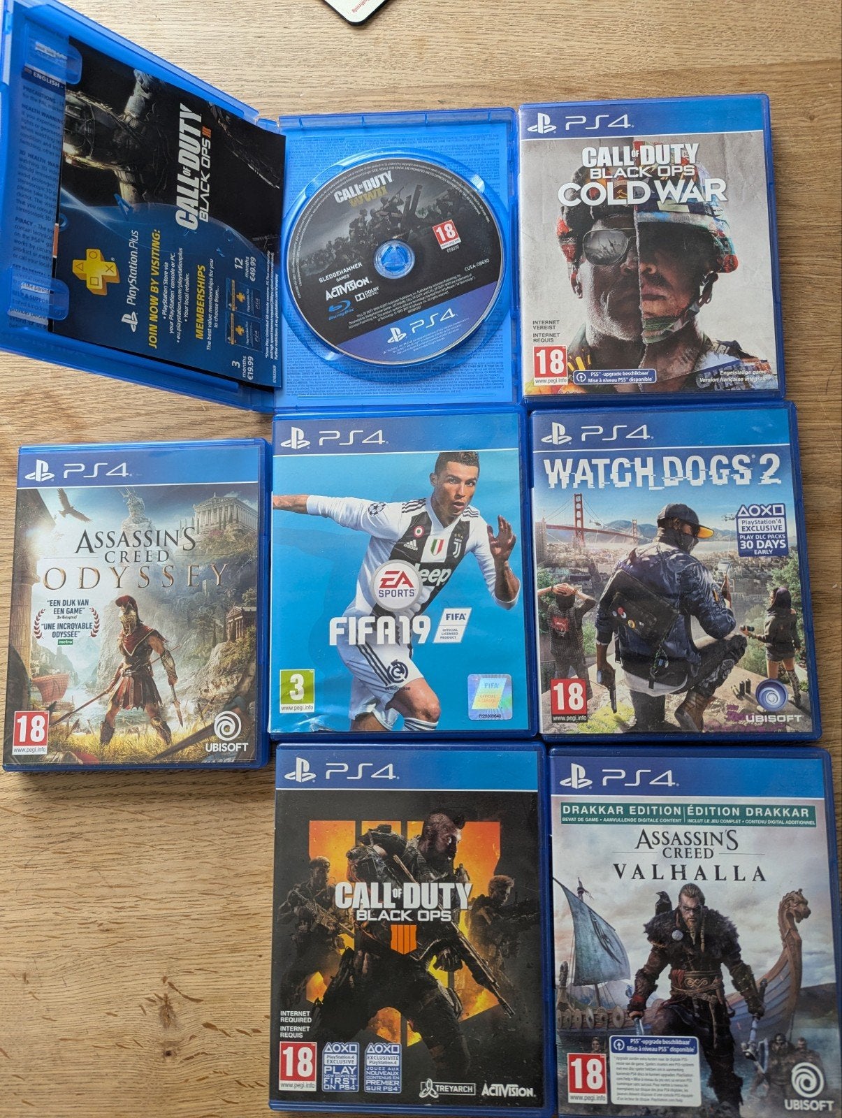 Verzameling PS4 games, Avontuur en Actie, Vanaf 18 jaar, 1 speler, Ophalen of Verzenden