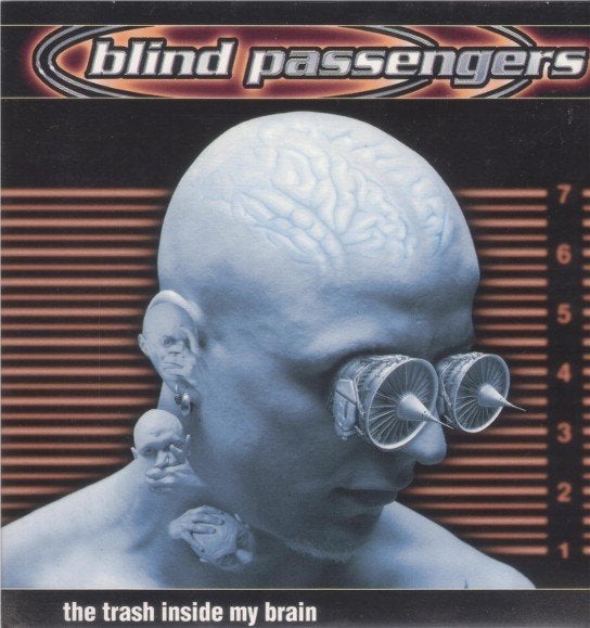 cd van Blind Passengers ‎– The Trash Inside My Brain [promo], Verzenden, Zo goed als nieuw, Poprock