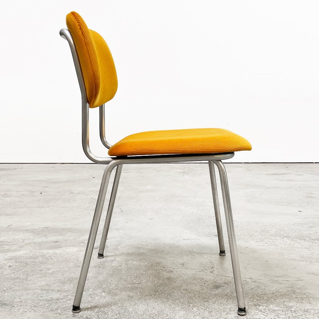 Vintage Gispen cirrus 1231 stoelen, info/prijs >beschrijving, Ophalen, Gispen retro vintage mid-century, Overige kleuren, Leer