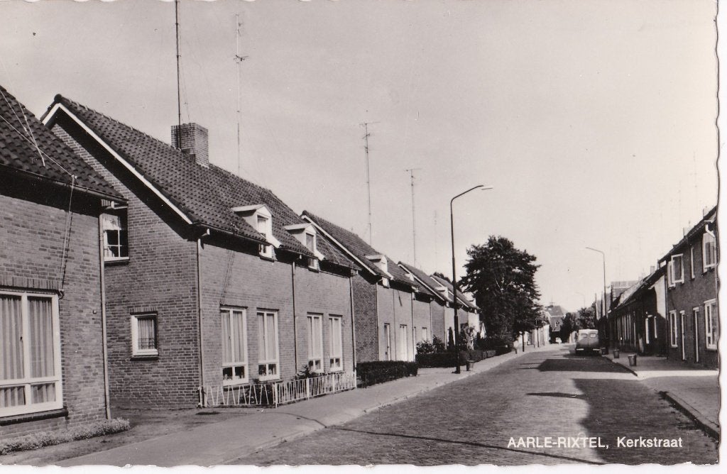 Aarle-Rixtel Kerkstraat 1968., Verzamelen, Ophalen, 1960 tot 1980, Ongelopen, Noord-Brabant