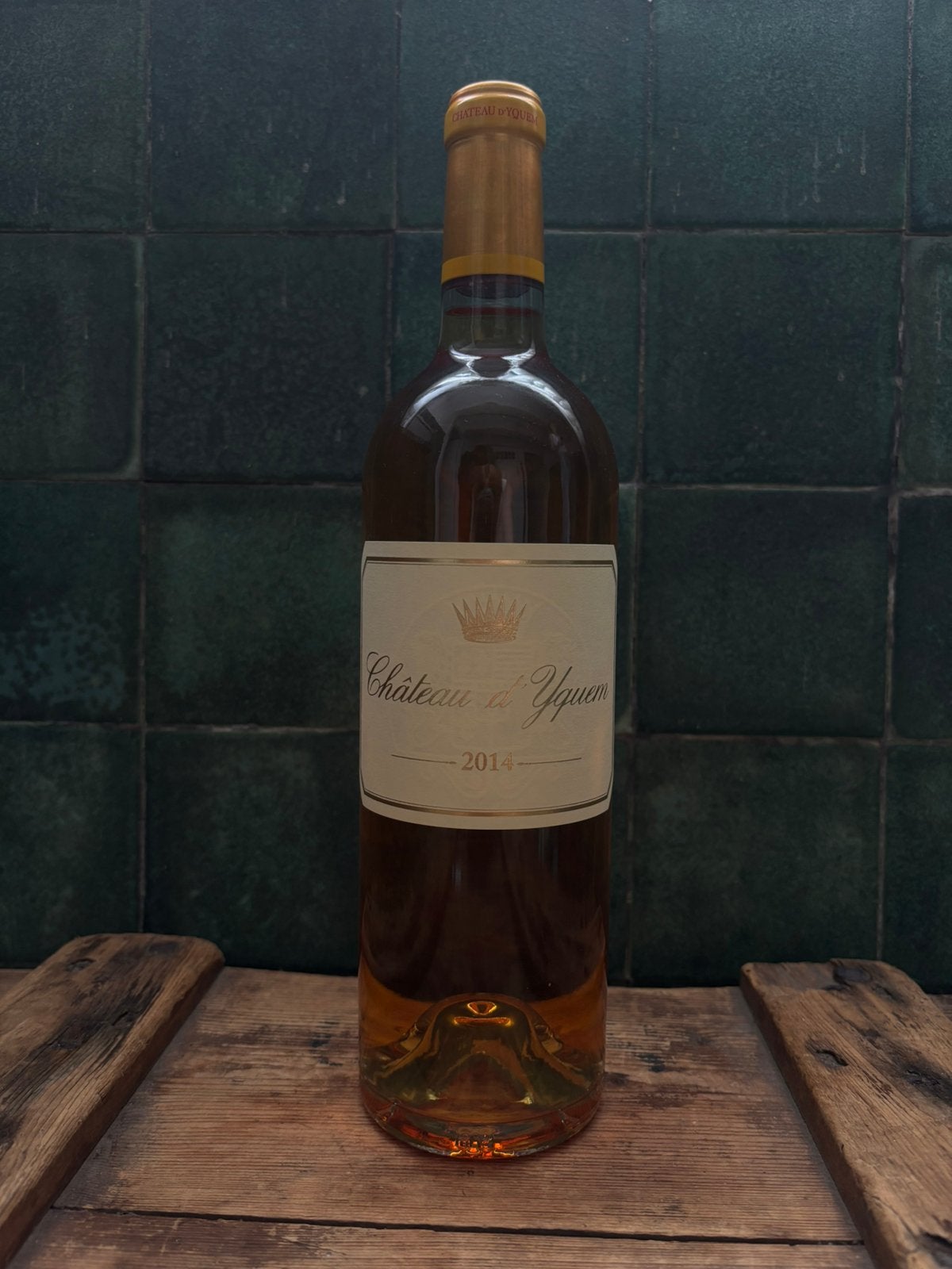 Château d'Yquem 2014, Verzamelen, Ophalen, Zo goed als nieuw, Frankrijk, Rode wijn