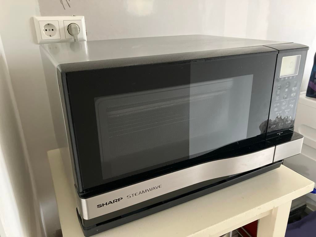 Sharp Steamwave Combimagnetron/Stoomoven, Witgoed en Apparatuur, Ophalen, Combimagnetron, Grill, Zo goed als nieuw