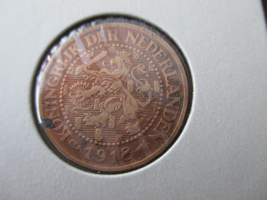 2 1/2 cent 1918, Postzegels en Munten, Munten | Nederland, Ophalen of Verzenden, Koningin Wilhelmina, Overige waardes, Losse munt