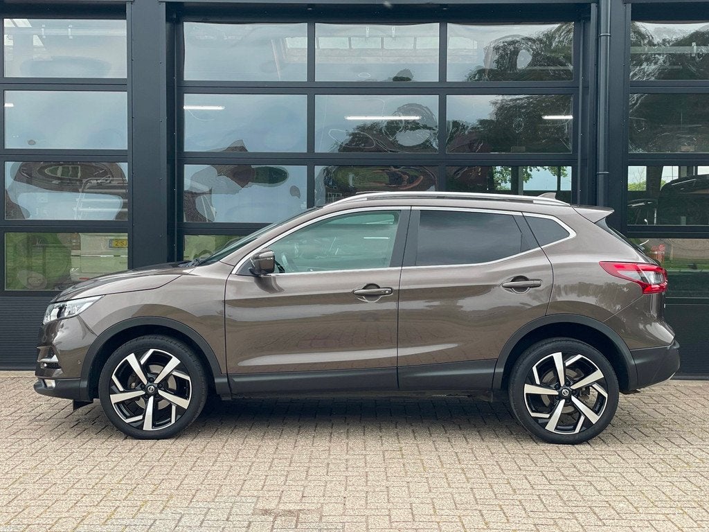 Nissan Qashqai 1.3 DIG-T Tekna +, Auto's, 4 cilinders, Leder, Bedrijf, Qashqai