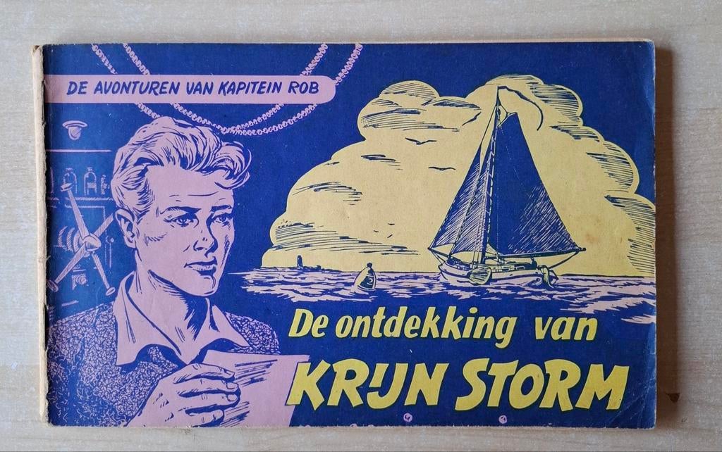 De ontdekking v Krijn Storm, 1955, nr 35, Eén stripboek, Ophalen of Verzenden, Gelezen