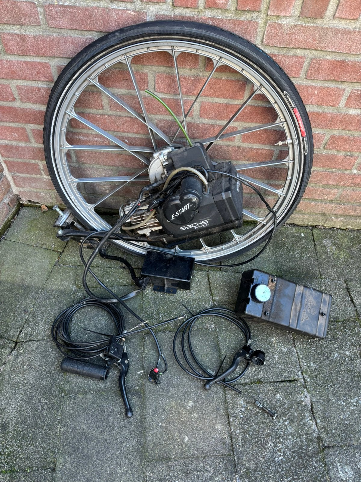 Spartamet sparta met E start motor Sachs 301/A  compleet, Fietsen en Brommers, Ophalen, Zo goed als nieuw, Motor