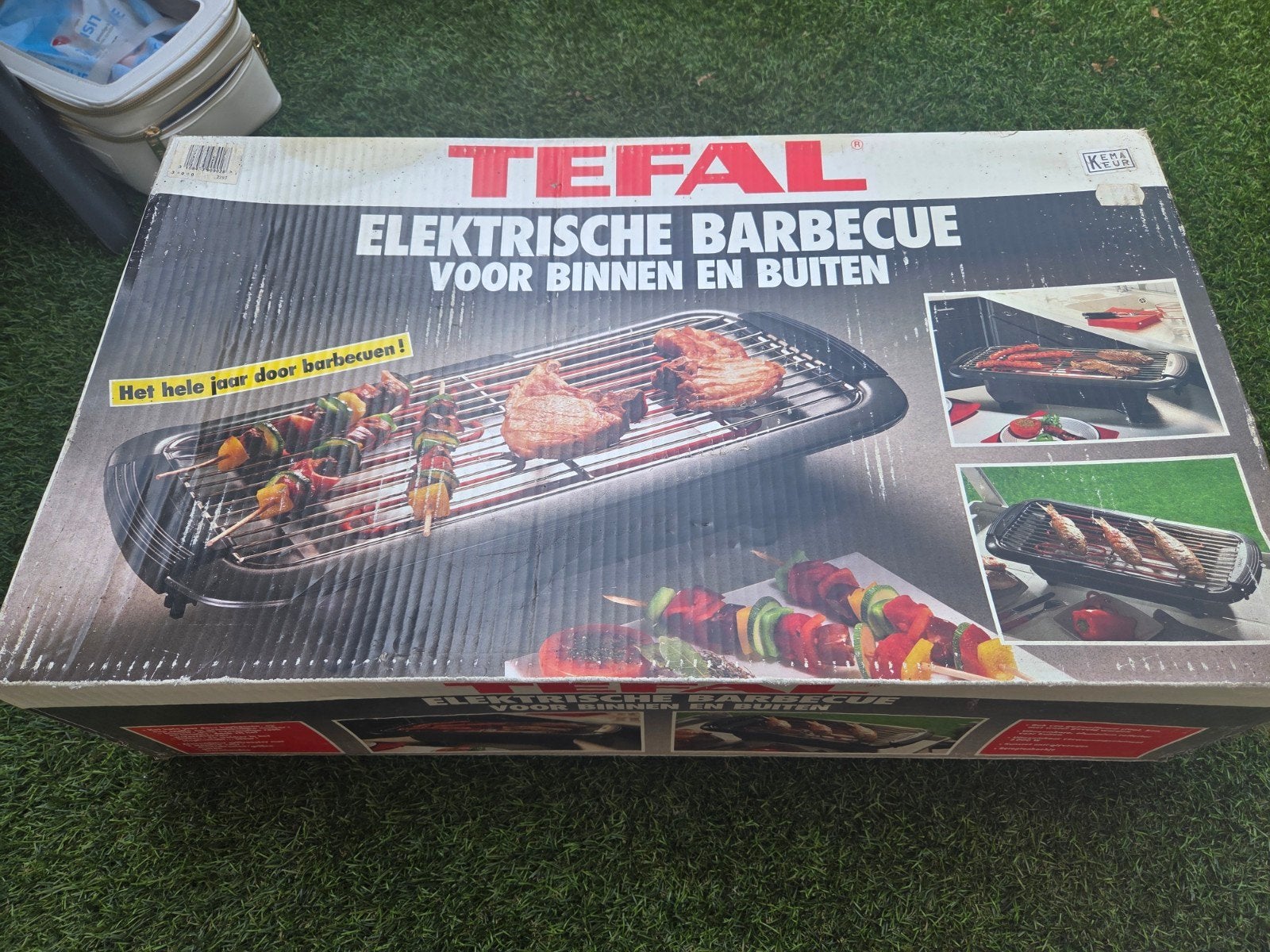 Tefal Elektrische Barbecue voor Binnen en Buiten, Ophalen of Verzenden, Zo goed als nieuw, Tefal