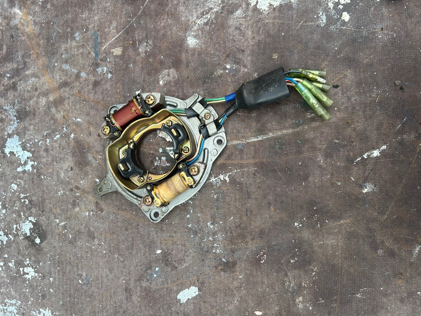 Stator+ laadspoel  yamaha 20/25pk 2takt autolube, Ophalen of Verzenden, Motor en Techniek