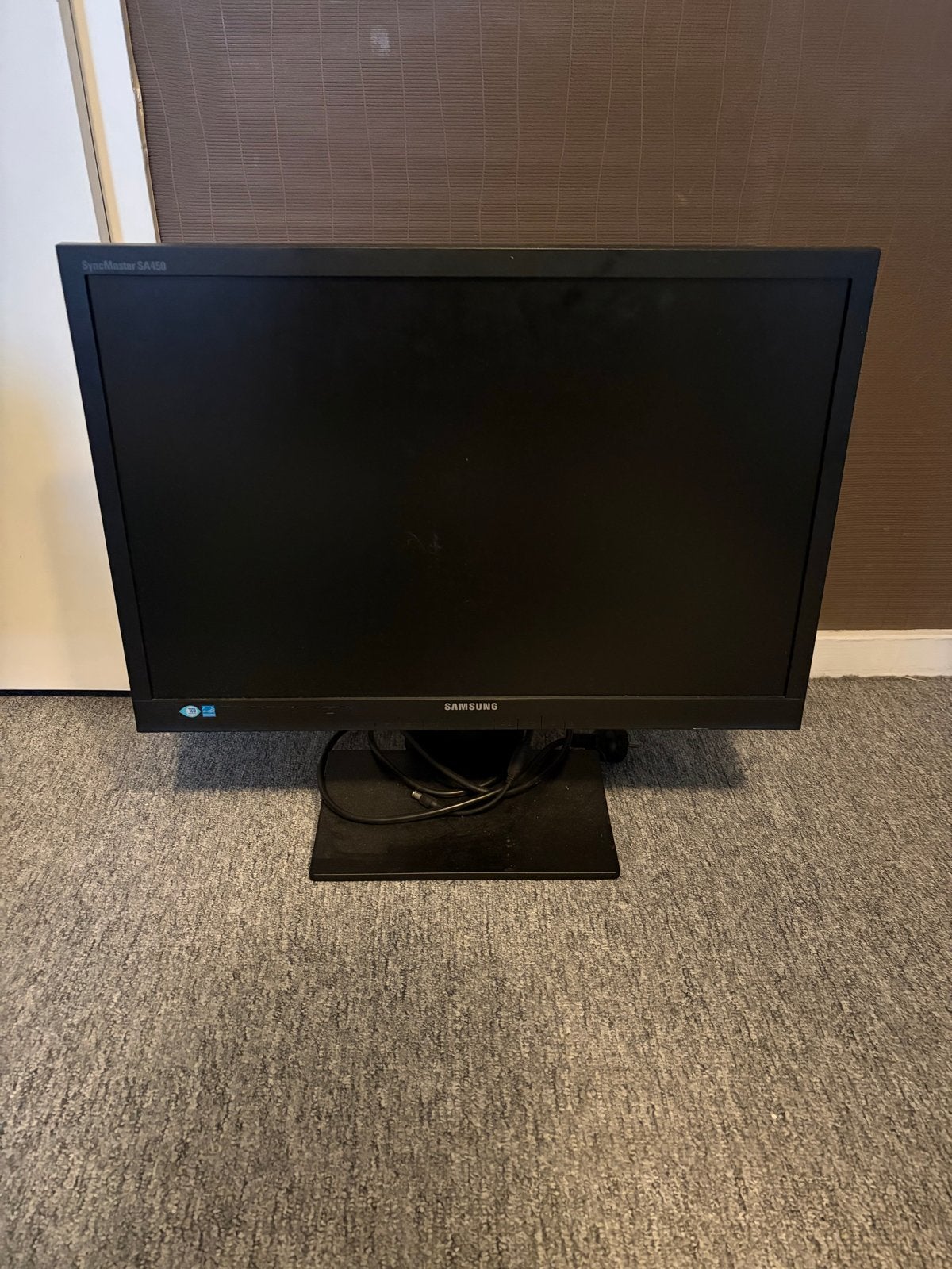 Samsung SyncMaster LA220W monitor, Ophalen of Verzenden, Gebruikt, DVI, In hoogte verstelbaar