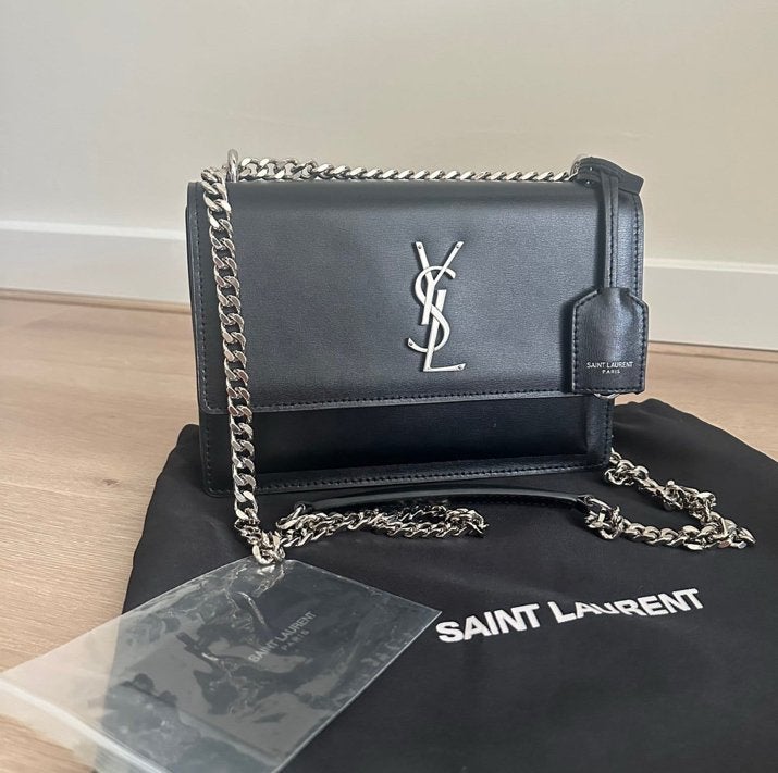 Saint laurent sunset tas zwart nieuw, Sieraden, Tassen en Uiterlijk, Ophalen of Verzenden, Nieuw, Zwart
