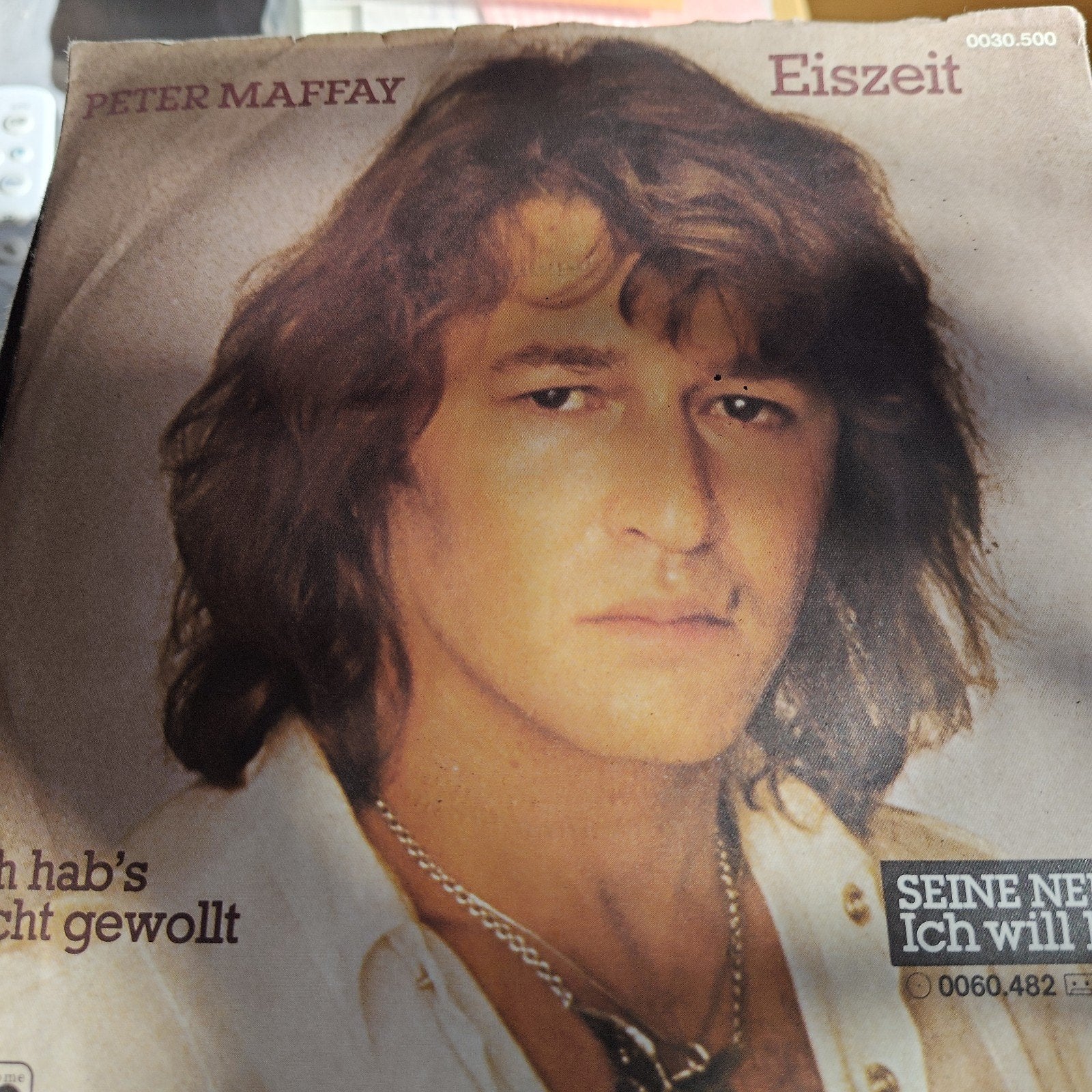 Peter Maffay - Eiszeit (Vinyl Single), Cd's en Dvd's, Ophalen of Verzenden, Gebruikt, 7 inch, EP
