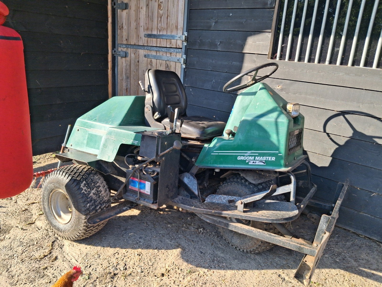 Sandpro bunkerhark/baksleep, Tuin en Terras, Zand, Gebruikt, Overige typen, Ophalen