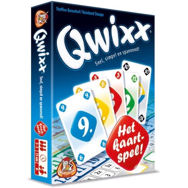 Qwixx White Goblin Games Kaartspel Nieuw, White Goblin Games, White Goblin Games, Nieuw, Ophalen of Verzenden