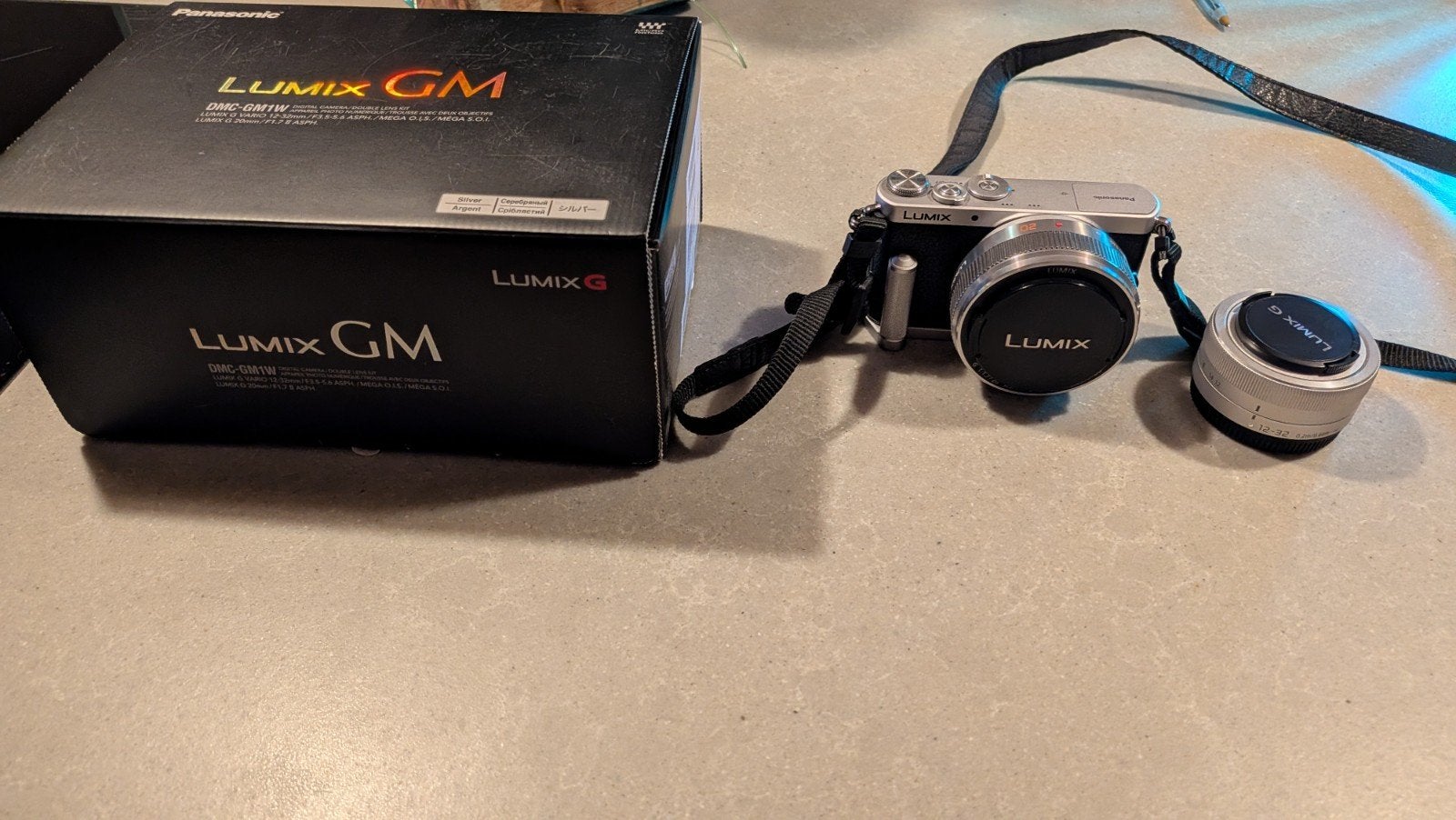 Panasonic Lumix GM1 Systeemcamera met extra's, Panasonic, Accu, Ophalen of Verzenden, Zo goed als nieuw