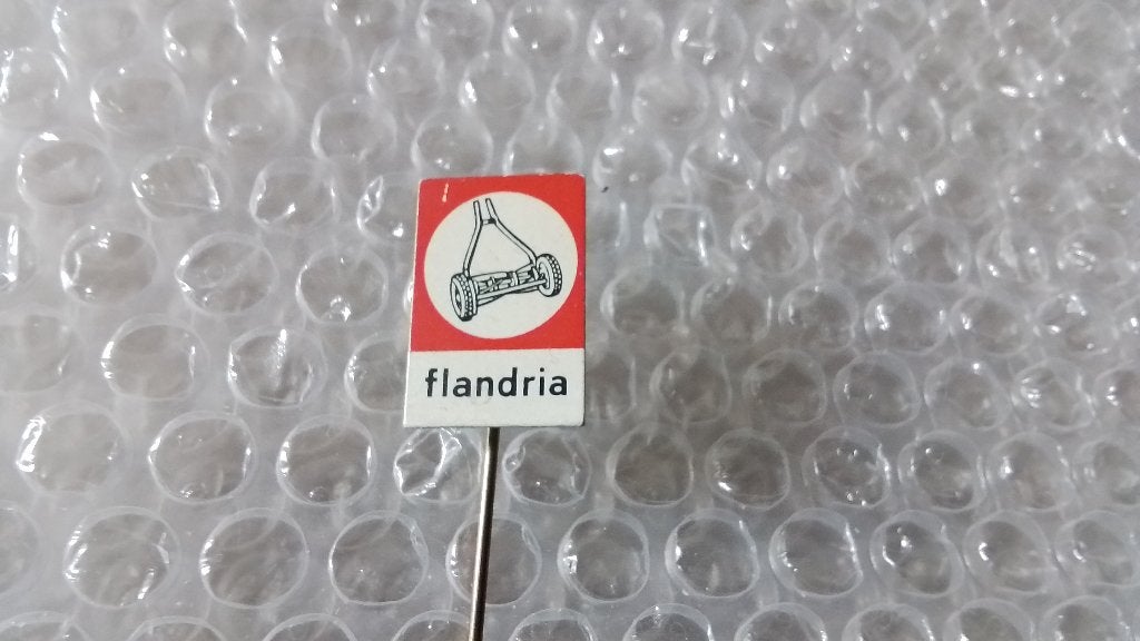 Speldje flandria grasmaaiers, Ophalen of Verzenden, Zo goed als nieuw, Overige onderwerpen