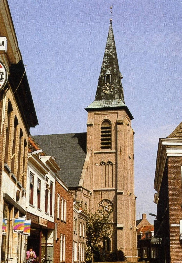 GENEMUIDEN Ned. Herv. Kerk, Verzenden, 1980 tot heden, Gelopen, Overijssel