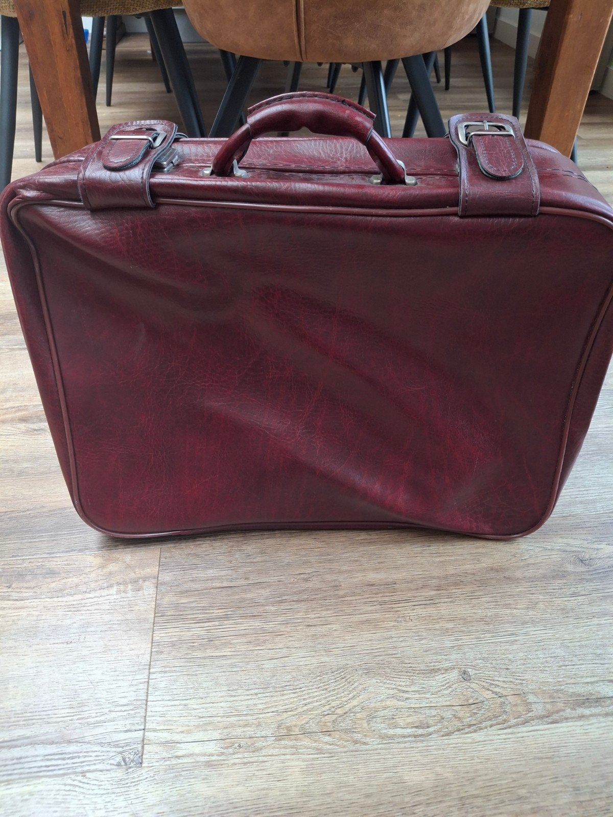 Vintage koffer, Overige materialen, Gebruikt, 50 tot 60 cm, Slot