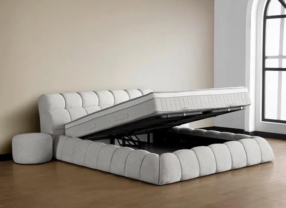 Boxspring Claudi met opbergruimte, Ophalen, Zuiderweg 10, Rijswijk, UCD BV, Info@abcbedding.eu