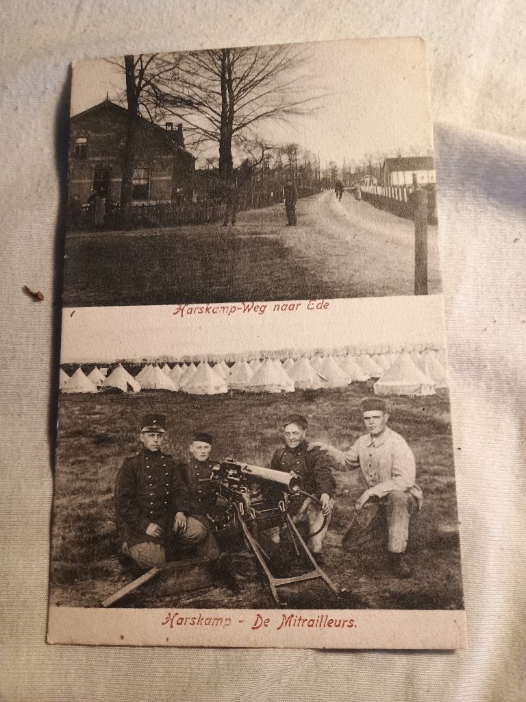 Kaart harskamp, Verzenden, Voor 1920, Gelopen, Gelderland