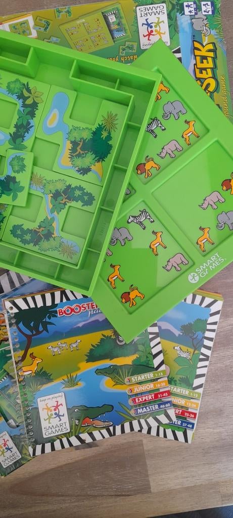 Smart Games Safari hide and seek, Ophalen