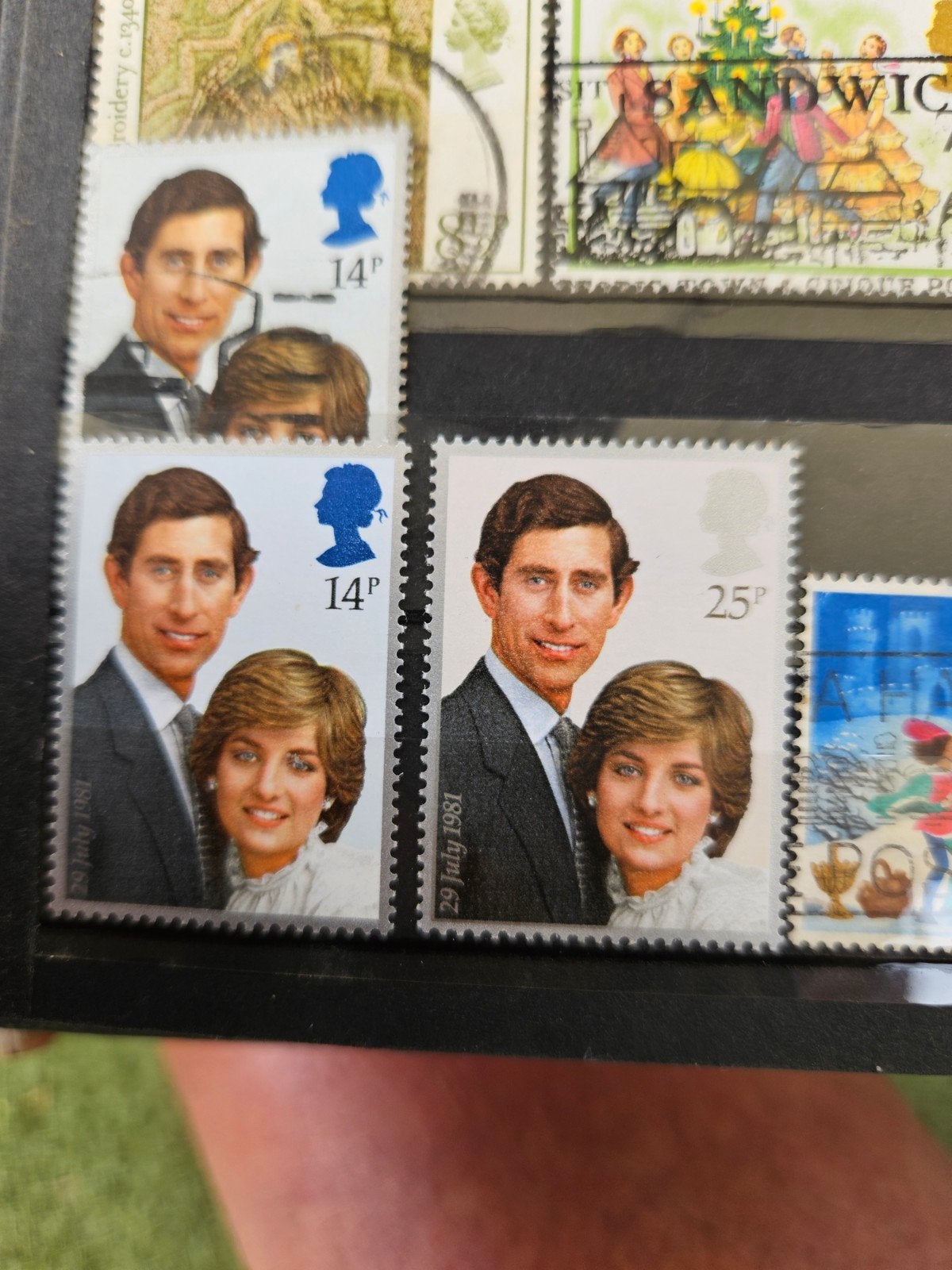 Britse postzegels Charles & Diana bruiloft 1981, Postzegels en Munten, Ophalen of Verzenden, Na 1940, Postfris