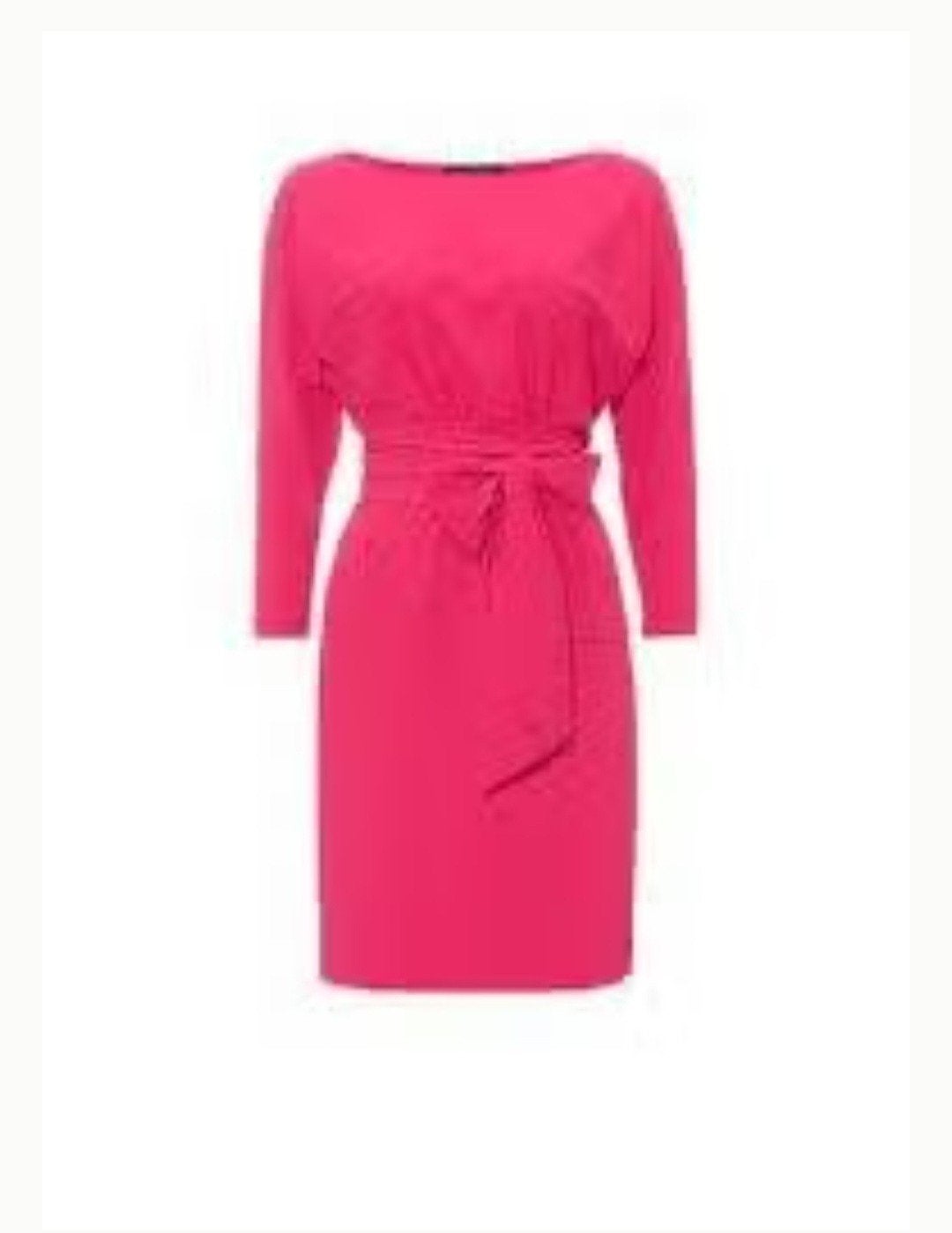 Als nieuw! Fuchsia roze jurk ladress la dress caroline mt s, Maat 38/40 (M), Verzenden, Zo goed als nieuw, Roze