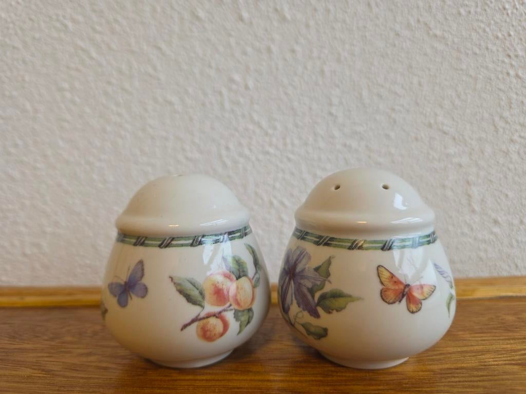 JBS Janneke Brinkman Salentijn peper en zout fruit flowers, Overige typen, Ophalen of Verzenden, Zo goed als nieuw, Overige stijlen