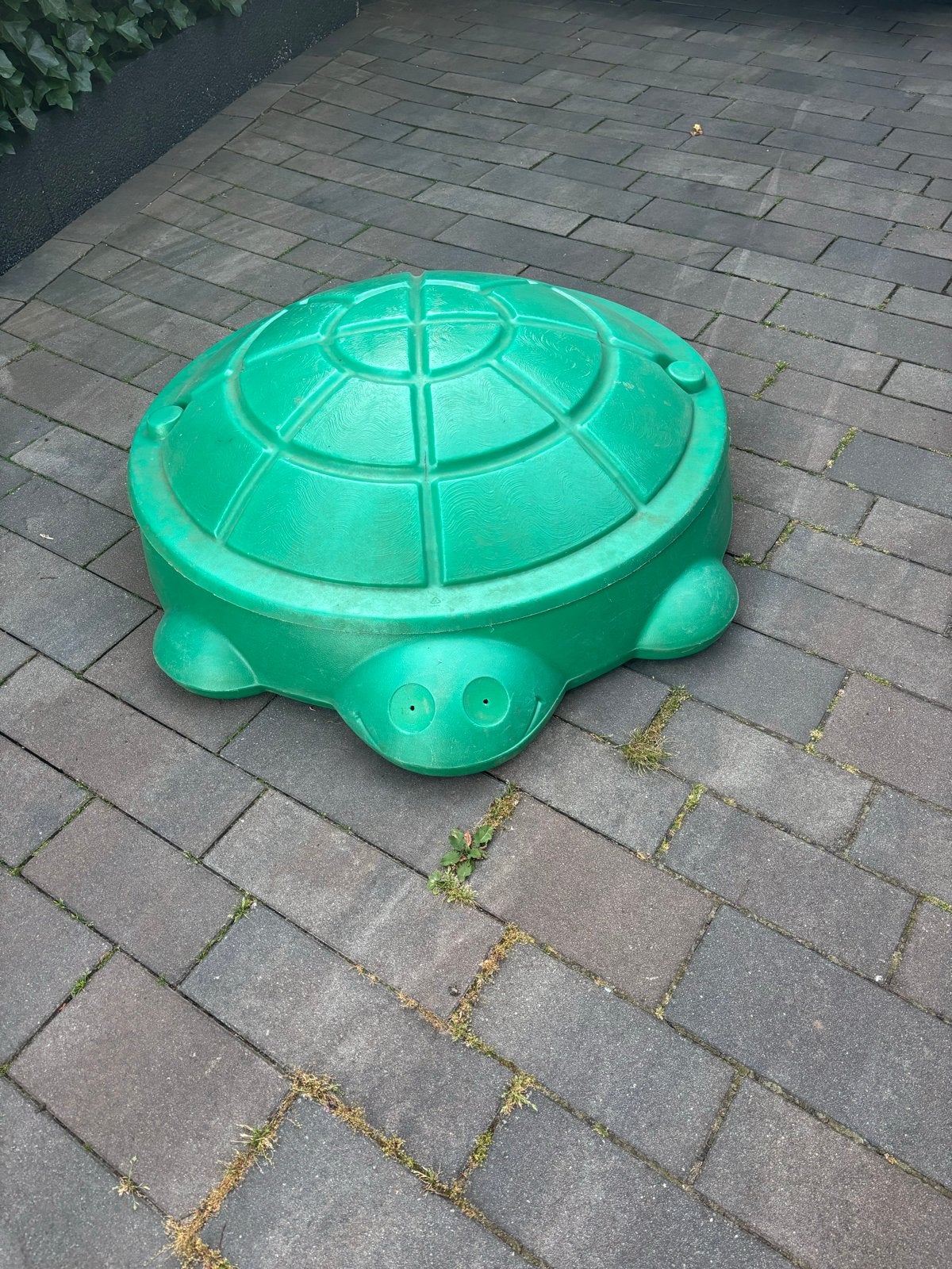 Little Tikes Schildpad Zandbak/waterbak met Deksel, Ophalen, Gebruikt