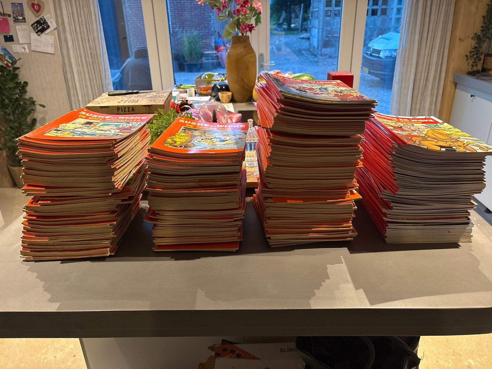 Grote collectie Suske en Wiske stripboeken, Meerdere stripboeken, Ophalen of Verzenden, Gelezen