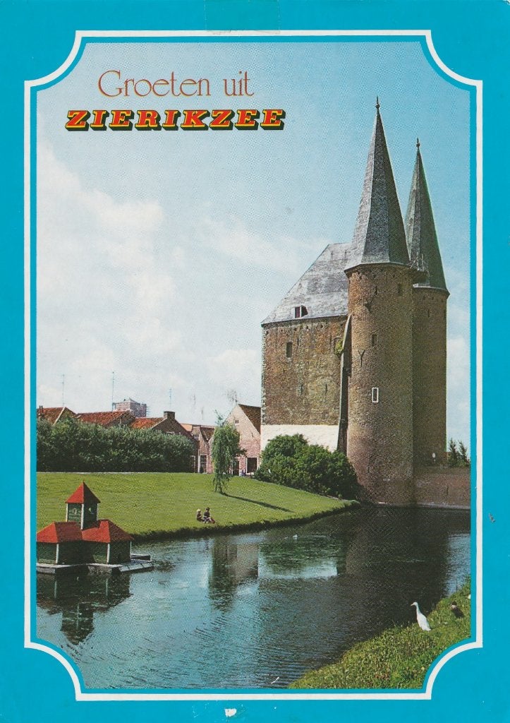 ZIERIKZEE Nobelpoort Groeten, Verzamelen, Verzenden, 1980 tot heden, Gelopen, Zeeland