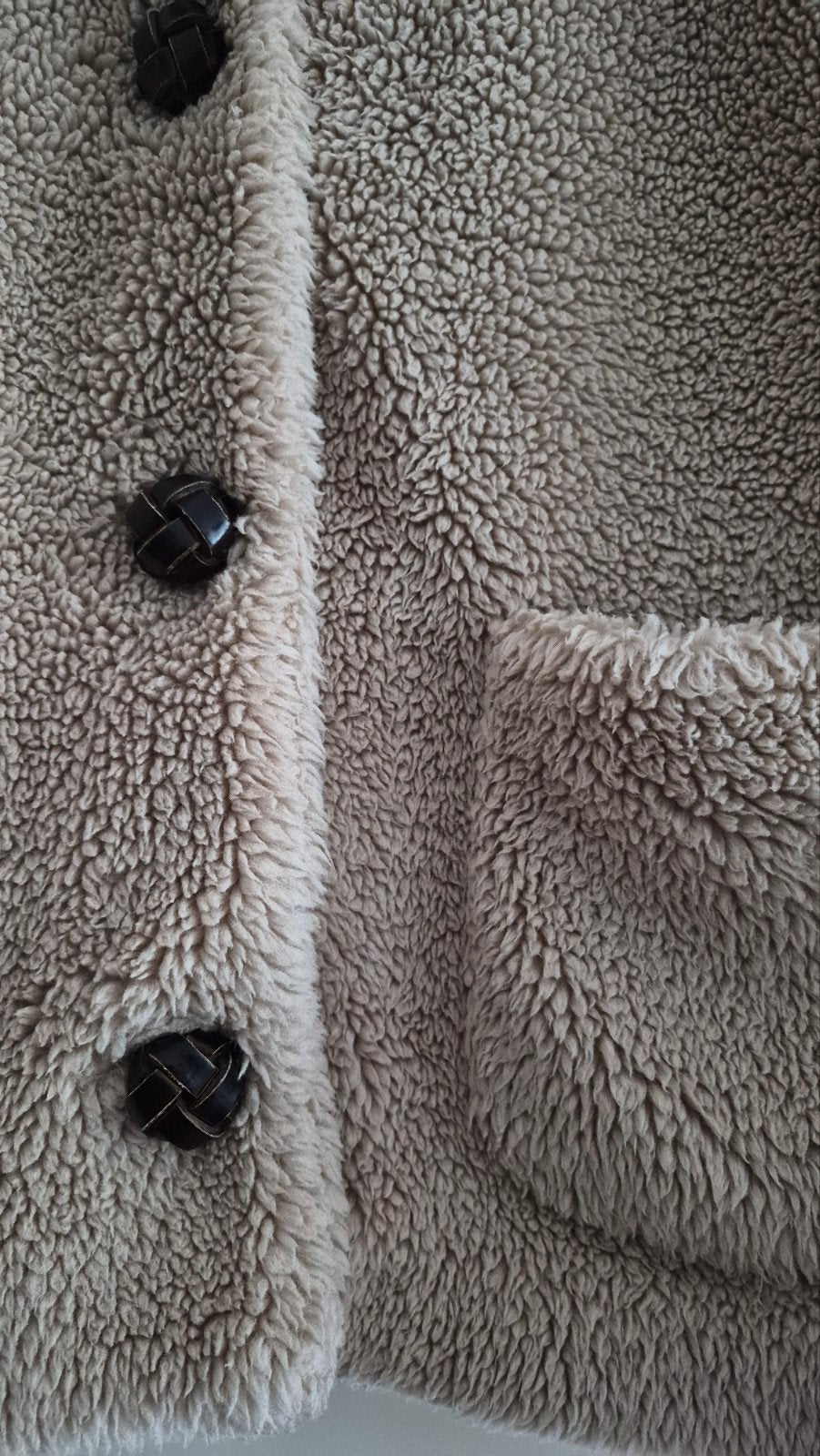 Zara kort teddy jasje beige, Maat 38/40 (M), Verzenden, Beige, Zo goed als nieuw