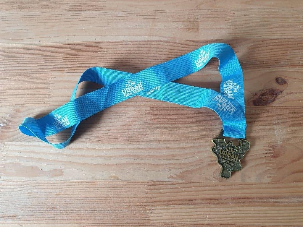 Medaille - KLM Urban Trail Series Zwolle 2019, Postzegels en Munten, Penningen en Medailles, Ophalen of Verzenden, Overige materialen