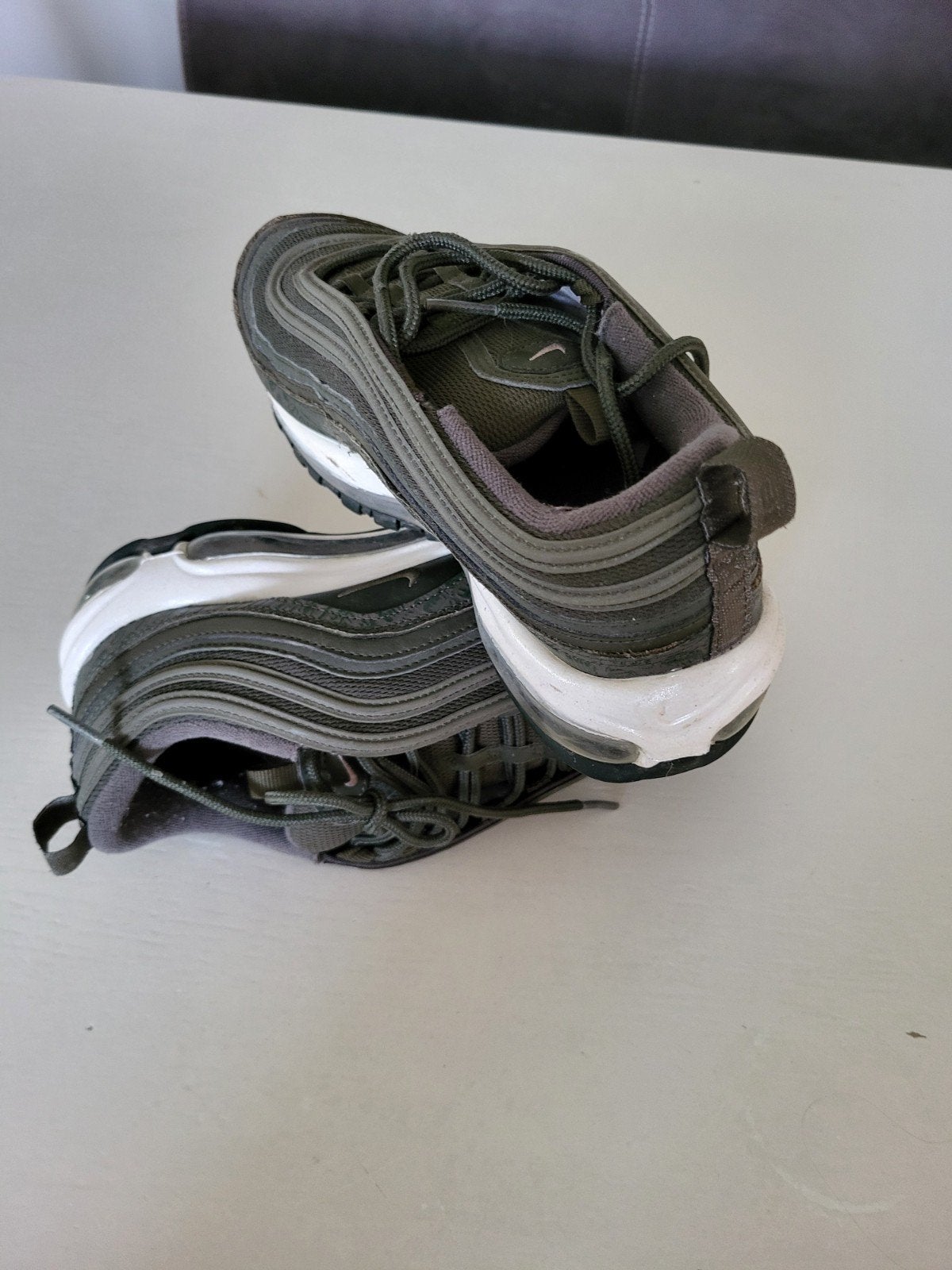 Nike Air Max 97 Sneakers - Donkergroen maat 38, Nike, Ophalen of Verzenden, Sneakers of Gympen, Gedragen