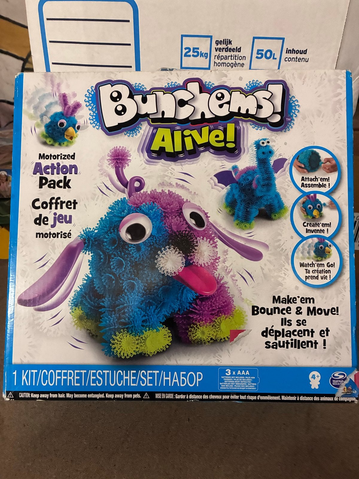 Bunchems Alive! Gemotoriseerde Actie Speelset, Ophalen of Verzenden, Nieuw, Jongen of Meisje